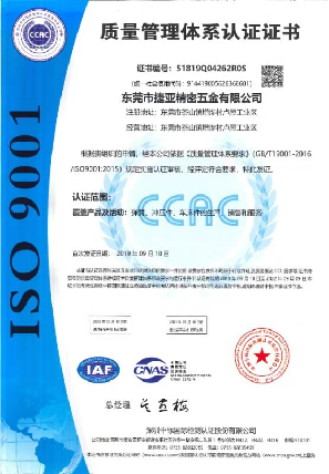 ISO9001:2015認證(圖1)